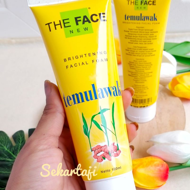 The Face Facial Foam Brightening Temulawak Original BPOM