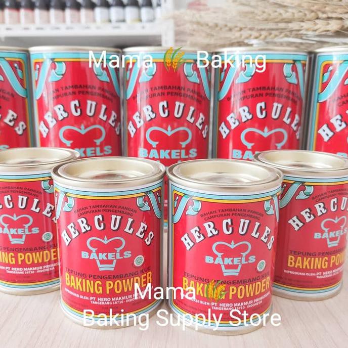 

HERCULES Double Acting Baking Powder 110 gr Good Quality