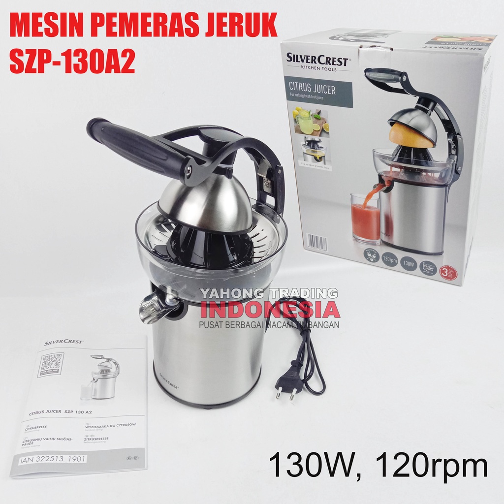 Citrus Juicer Pemeras Jeruk Manual Elektrik Otomatis