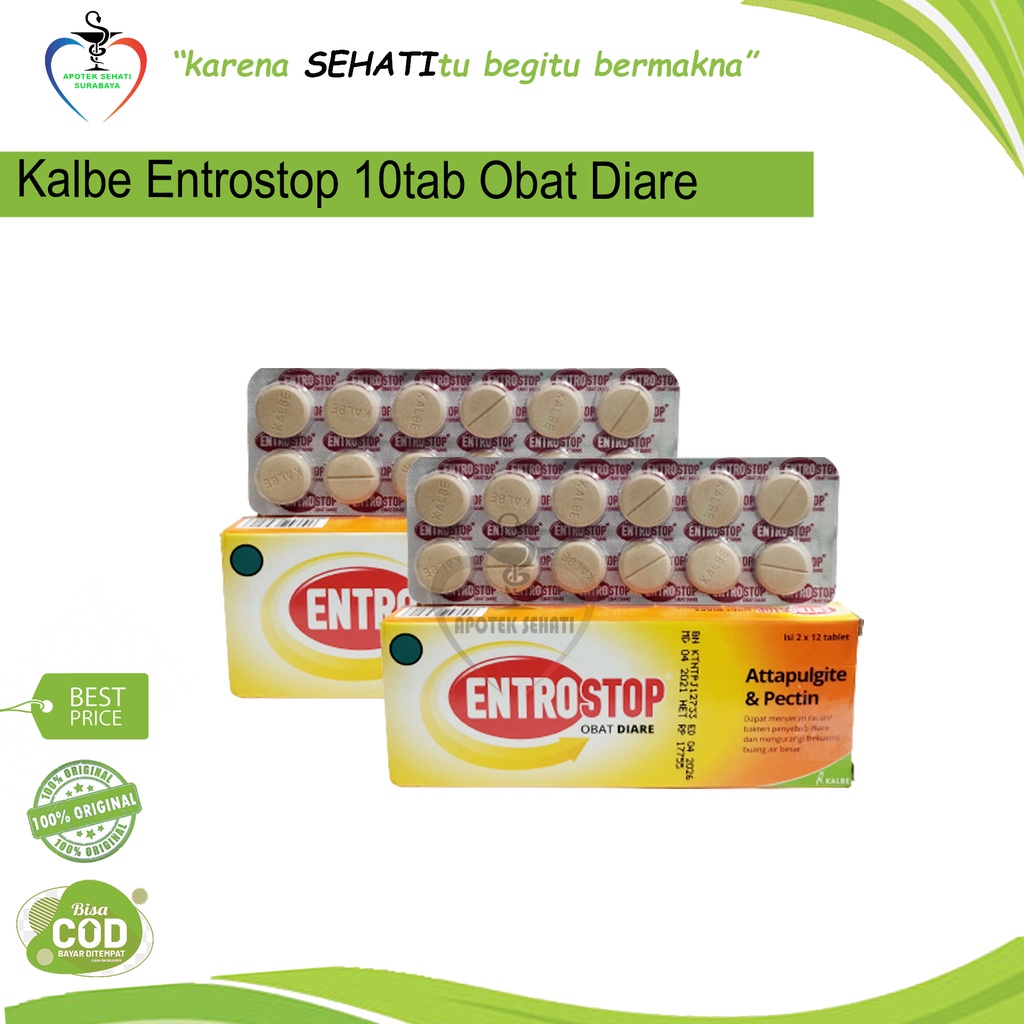 NEO ENTROSTOP 12 TAB OBAT DIARE MENCRET SAKIT PERUT