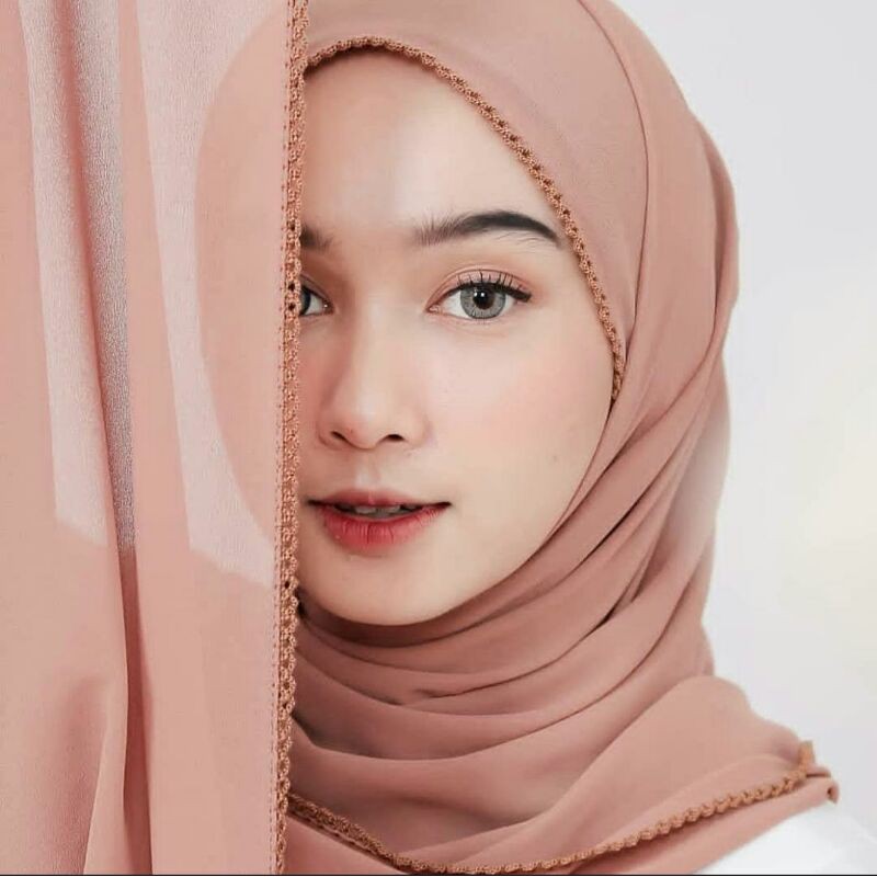 Pashmina Crochet Ceruty Babydoll / Pashmina Picot / Pashmina Crochet