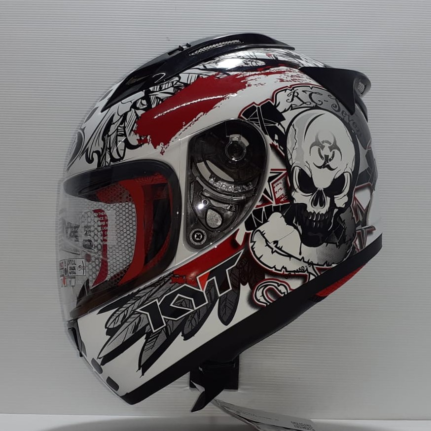 HELM KYT FULL FACE RC7 MOTIF RC SEVEN MOTIF SERIES  RC 7 CORAK FULLFACE