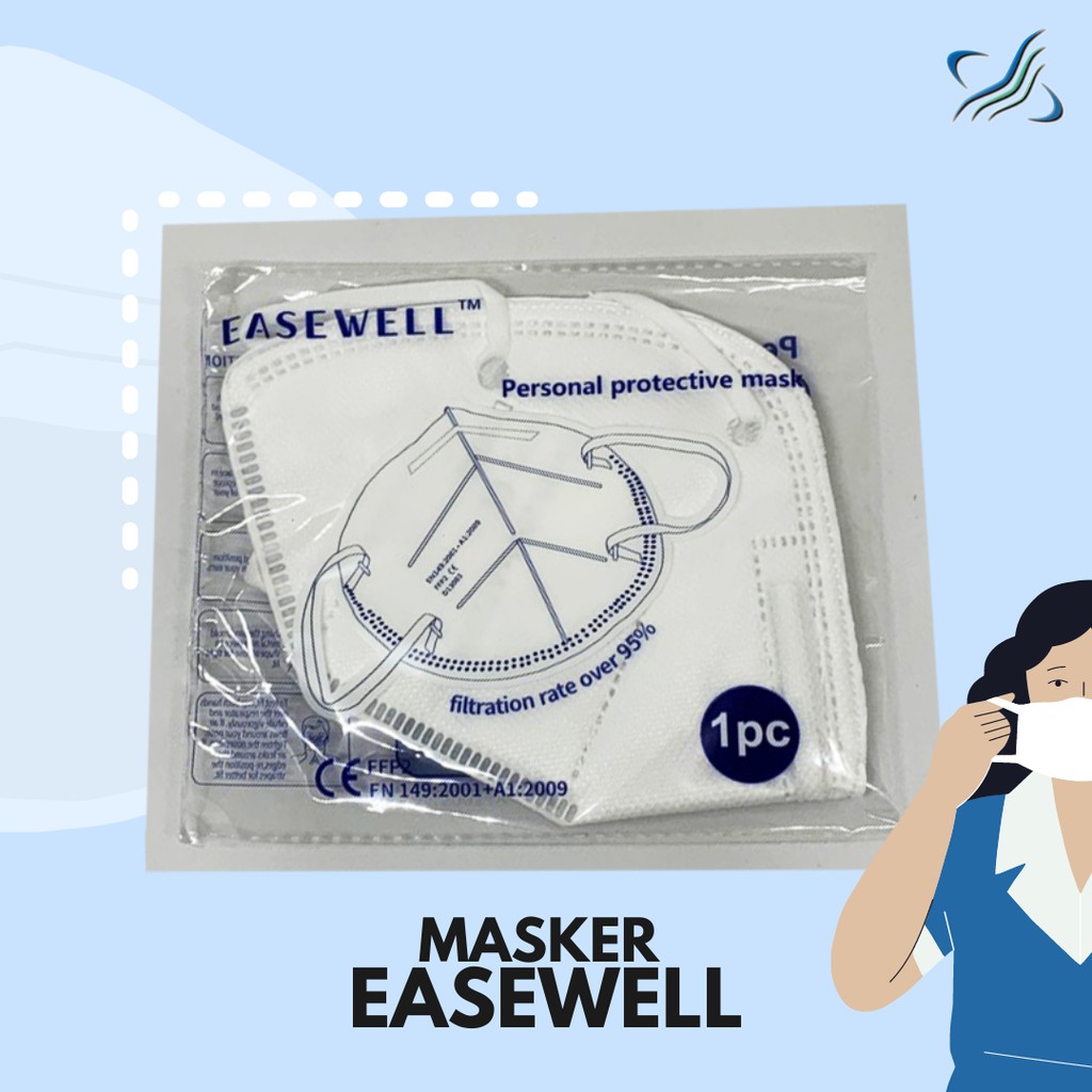 Masker Easewell KN95 FFP2