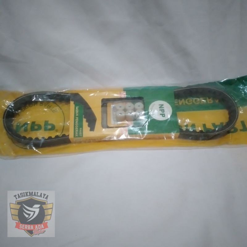 VBELT ASSY+ROLLER MIO J/MIO GT 115/MIO SOUL GT/FINO 115 F1 ORIGINAL NPP