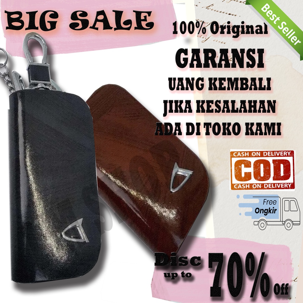 Dompet STNK Panjang DAIHATSU PREMIUM - gantungan kunci mobil DAIHATSU Dompet Kunci mobil daihatsu-EM