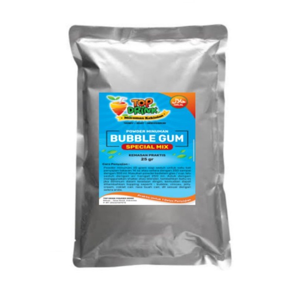 

Serbuk Minuman 25 Gr BUBBLE GUM