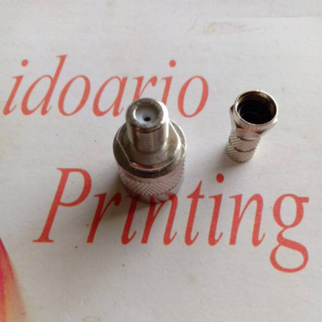 Konektor penguat sinyal repeater adapter repeater N Male to F Female sambungan penguat sinyal HP 4G