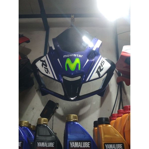 Cover headlamp R 15 V1 V2 model v3 atau R 25 ch