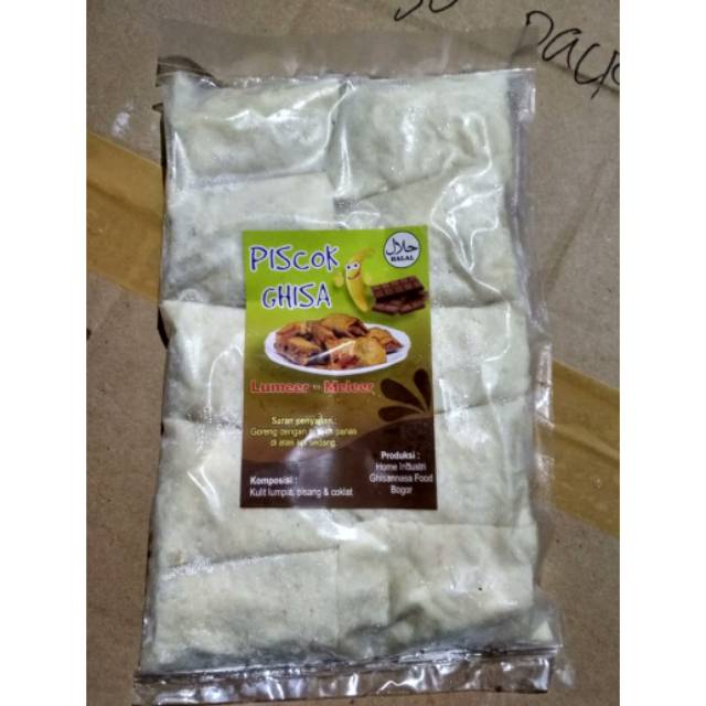 

Ghisa Pisang Coklat / Piscok Ghisa Coklat Full