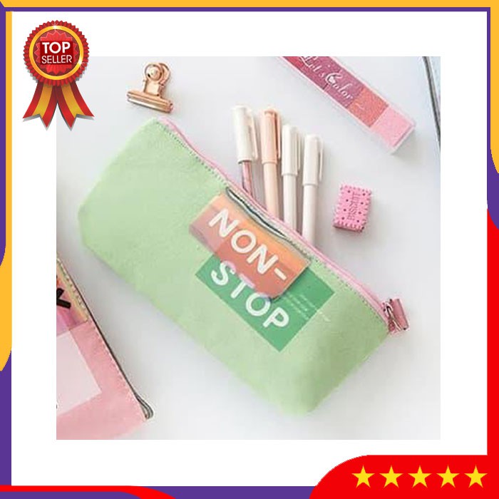 

ZV22 Pouch Alat Tulis Pensil Perlengkapan Peralatan Sekolah Tempat Pensil