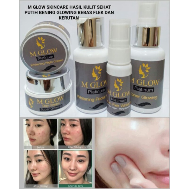 M GLOW SKINCARE SUPER GLOWING