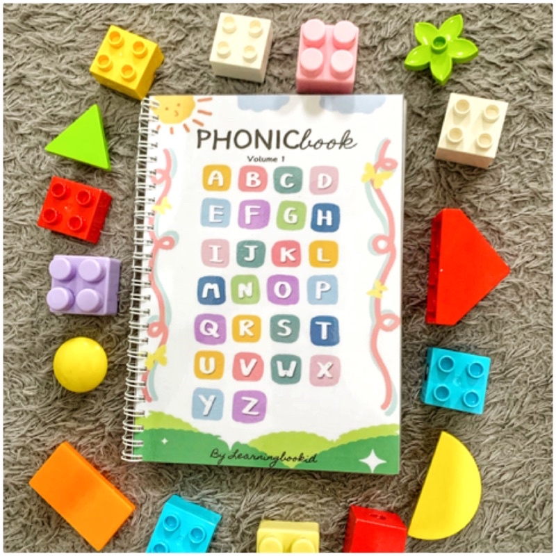 

WIPE AND CLEAN BOOK - PHONIC - Activity book, Learning book, Busy book, Worksheet, buku belajar anak