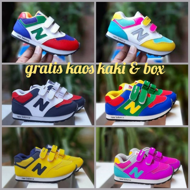 Sepatu Anak Laki Laki Perempuan Unisex Import Sepatu Sneakers Anak Usia 1-9 Tahun Sepatu Anak Cowok Cewek Sport