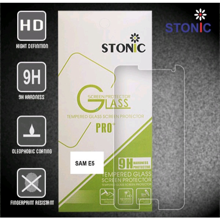 Tempered Glass Protector/Anti Gores Kaca HP/Smartphone Samsung E5 Pelindung Layar Handphone E5