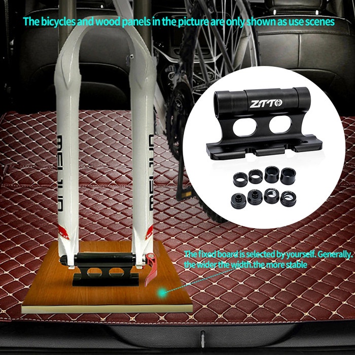ZTTO Rak loading Sepeda Include Adaptor TA QR - Dudukan fork bike rack - Rak Multi Adaptor Sepeda Fo