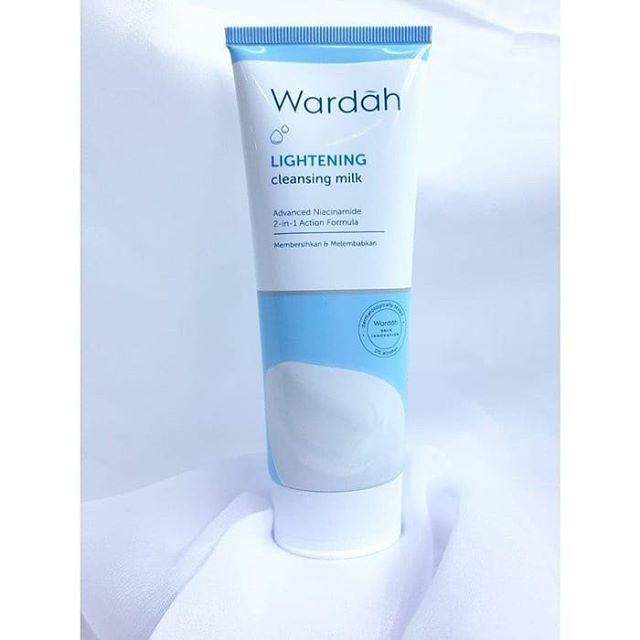 Wardah Lightening Cleansing Milk 100ml//Face Toner 125ml ORIGINAL-BPOM