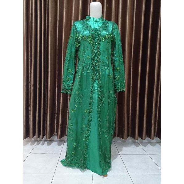 Gamis brokat, gamis pesta