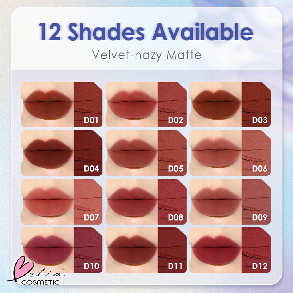 ❤ BELIA ❤ FOCALLURE Creamy Lip &amp; Cheek Duo FA266 | 12 Colors Velvet Matte Lip Mud Lipstick Lip Gloss Lip Balm Lip Glaze Women Lip Makeup Cosmetics | BPOM