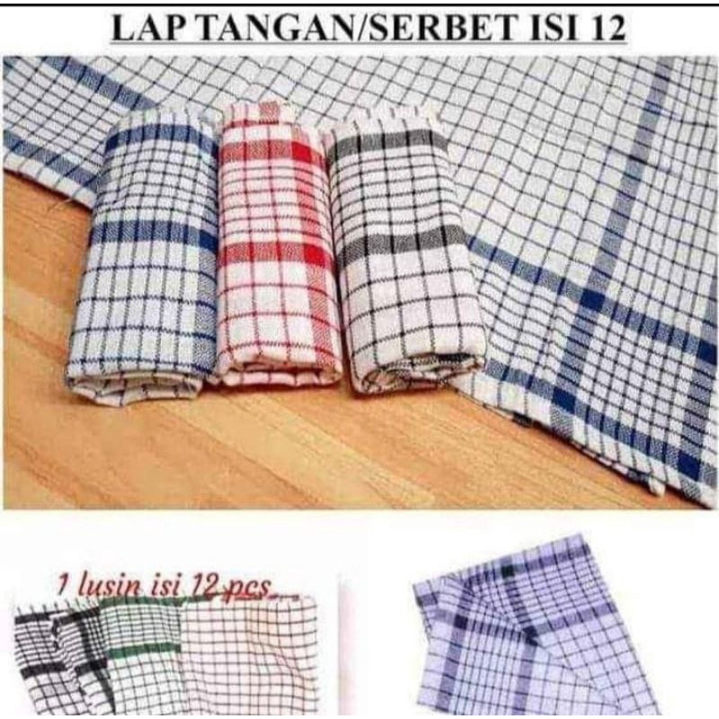 Serbet lap tangan murah lusinan
