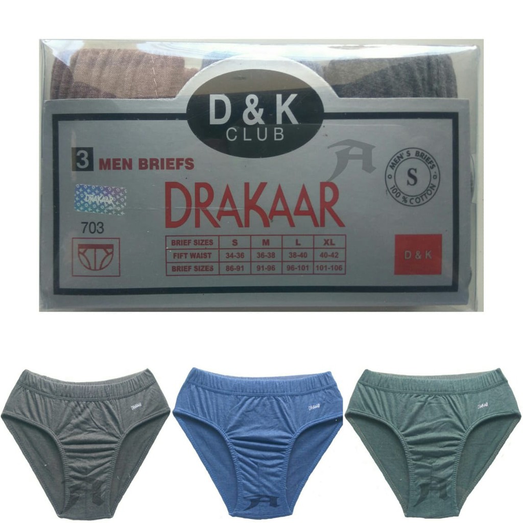 Celana Dalam Pria Drakaar / CD Pria / Drakaar 703 / Celana Dalam