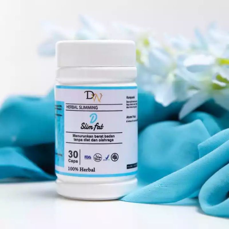 D SLIM FAT HERBAL SLIMMING ASLI ORIGINAL OBAT PELANGSING BADAN