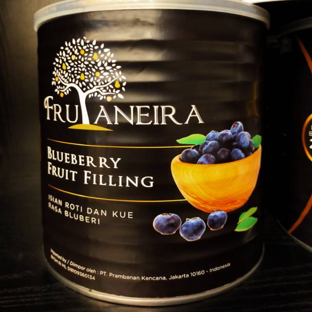 

Frutaneira Blueberry Fruit Filling Net Wt 2,7Kg