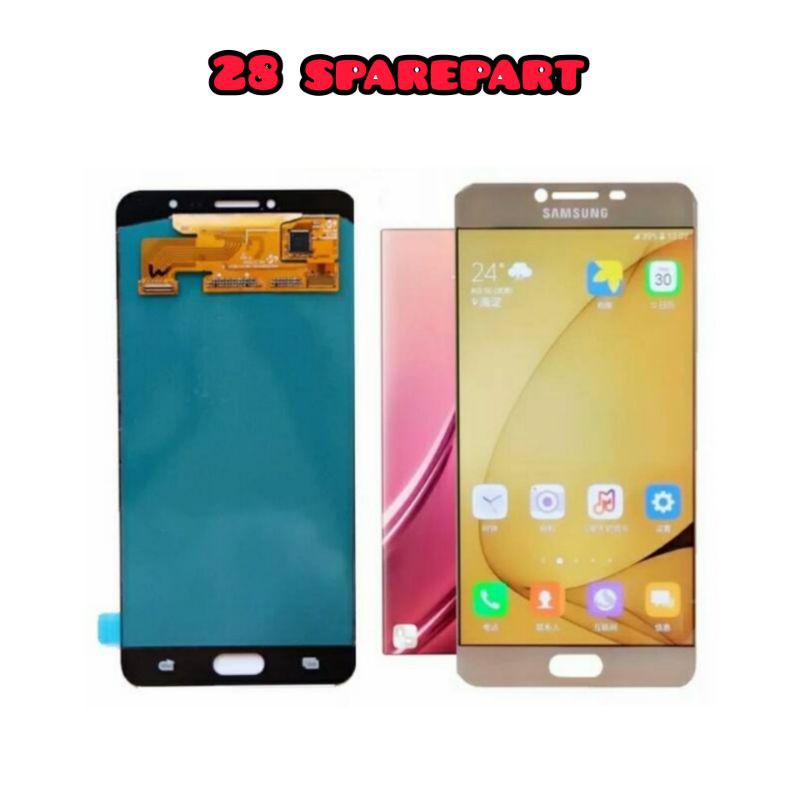 LCD FULLSET SAMSUNG C7 / C7000 ORIGINAL OLED COMPLETE