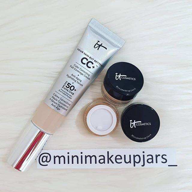 It Cosmetics cc cream color correcting spf 50 share in jar