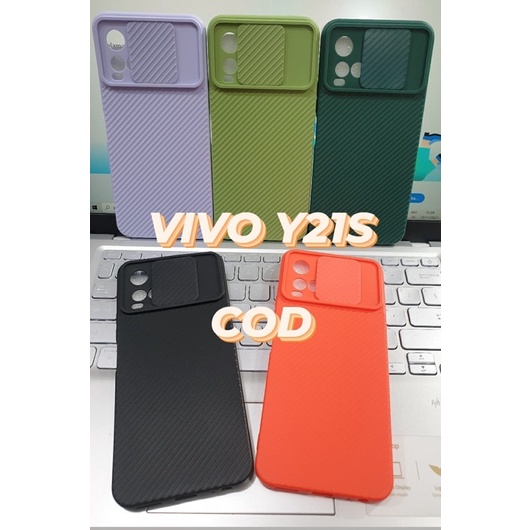 CASE VIVO Y21S - CASE SLIDE PLUS PELINDUNG KAMERA VIVO Y21S -BENUA DUNIA