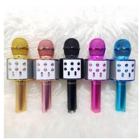 ITSTORE MIC KARAOKE / SPEAKER BLUETOOTH WIRELESS WS-858 / WS858 MIC BLUETOOTH