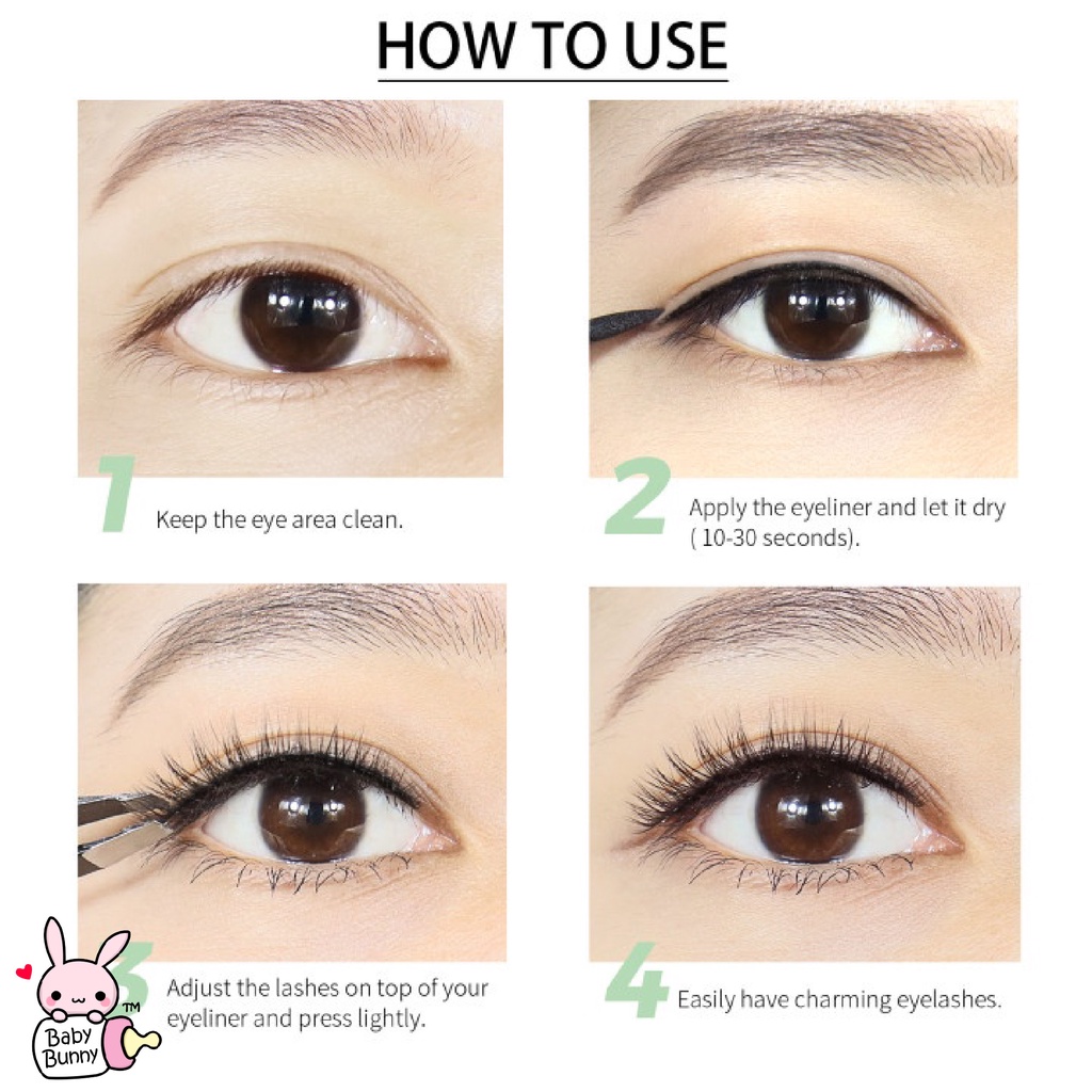 ❤ BELIA ❤ GLAMFIX Adhesive Lash Liner | Lem Bulu Mata 2in1 bisa untuk Eyeliner | GLAM FIX Alat Kecantikan Makeup YOU | BPOM