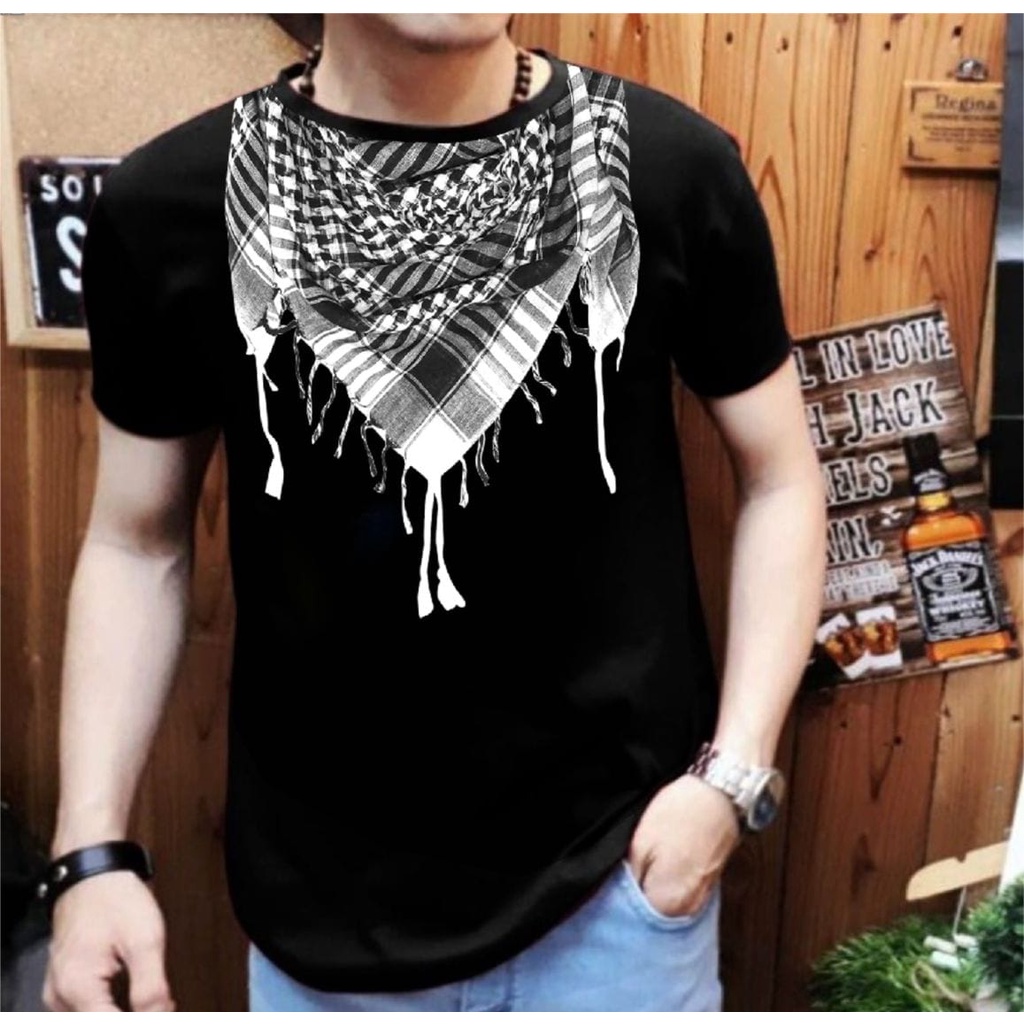 Shalch Trendy / Baju Laki-Laki / Kaos Distro Pria Keren Motif Sorban 04