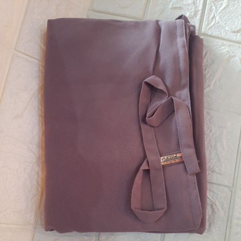 Thewa//khimar kenanga tali ori Thewa-Dusty ungu