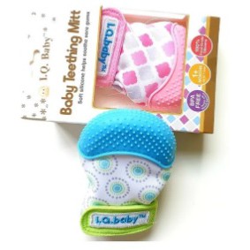 IQ Baby Teething Mitt Soft Silicone Sarung Tangan Bayi Gigitan Bayi - 143