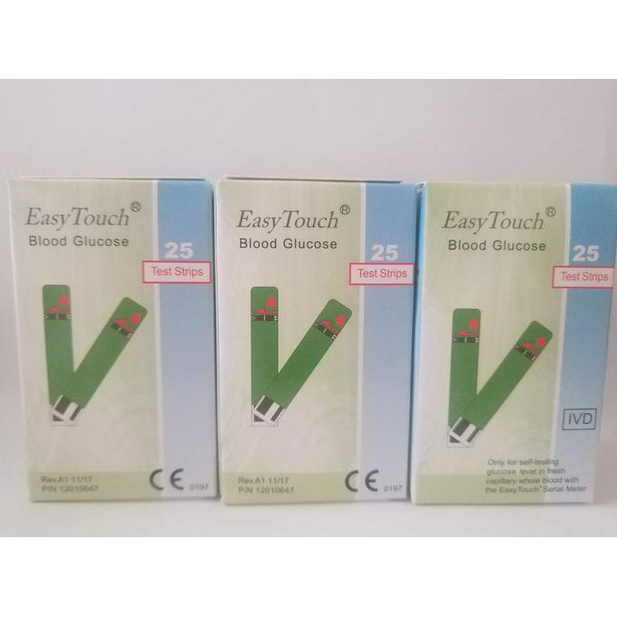 [[BISA COD]] Strip Easy Touch Gula Darah / Blood Glucose Murah NEW Kode 1221