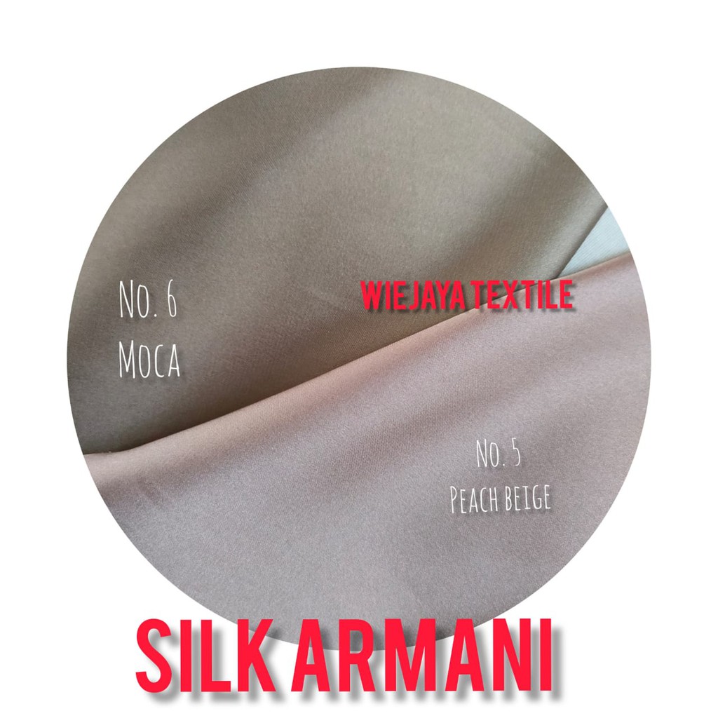 Kain Silk Armani Murah Grade A