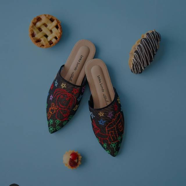 Ittaherl Leika Lundy starry night rainbow ukuran 38