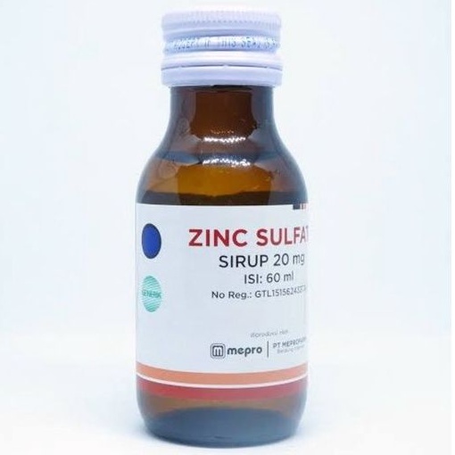 Zinc SIRUP MEPRO 60 ML Plus BUBBLE WRAP