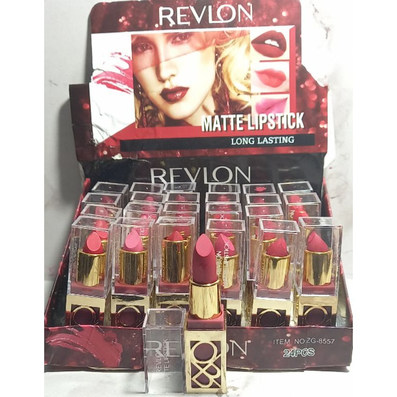 PROMO PER12PCS LIPSTIK REVLON MATTE 8WARNA | 12WARNA  NO.RL-98081 | ZG 0290 | NO-1214 | ZG-7365