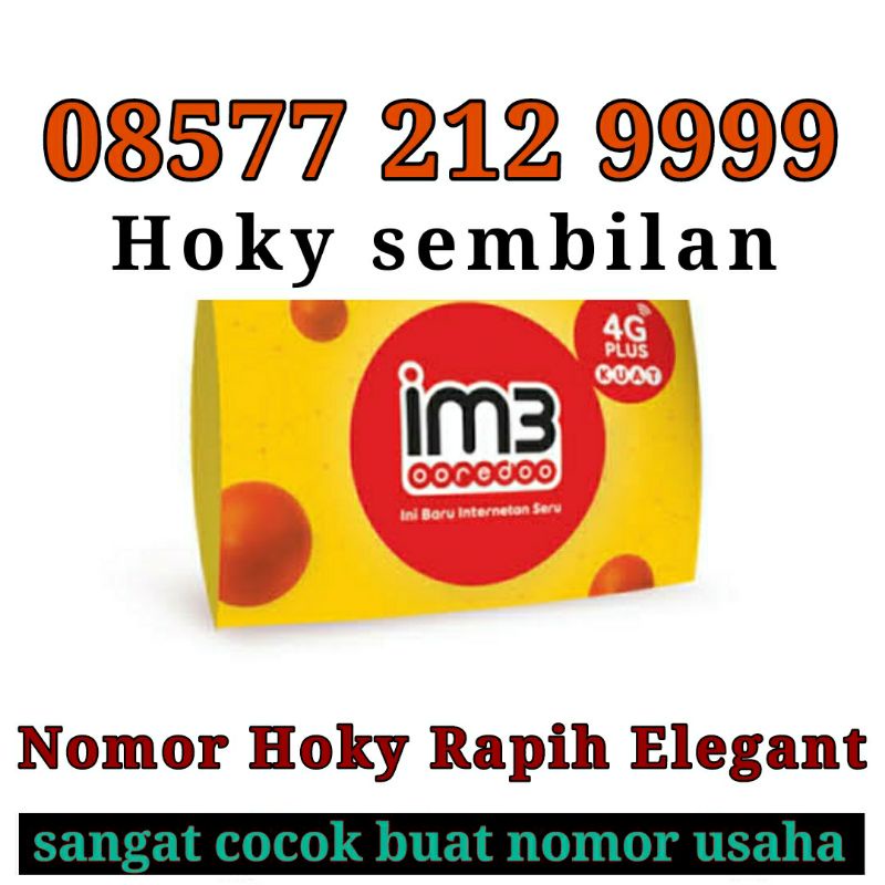 Nomor cantik Indosat 9999
