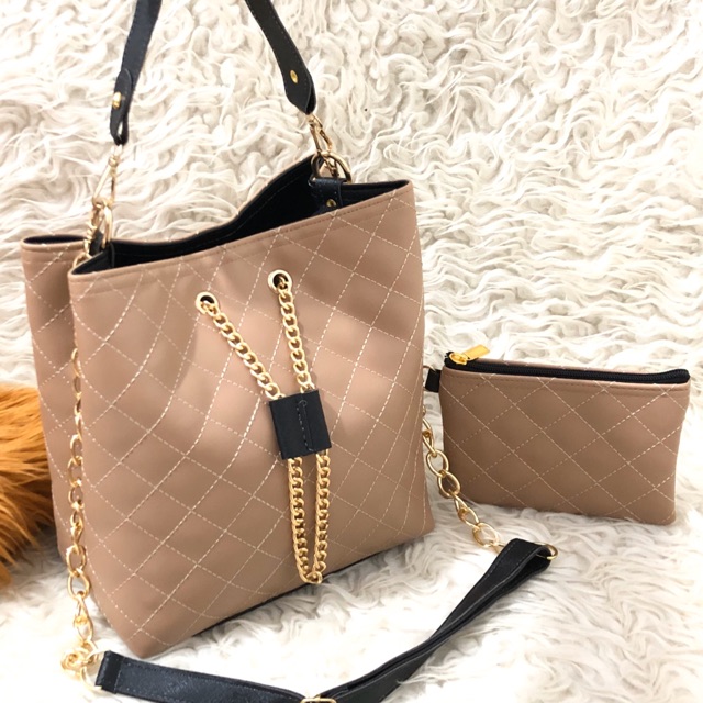 Tas chanel niki serut set pouch