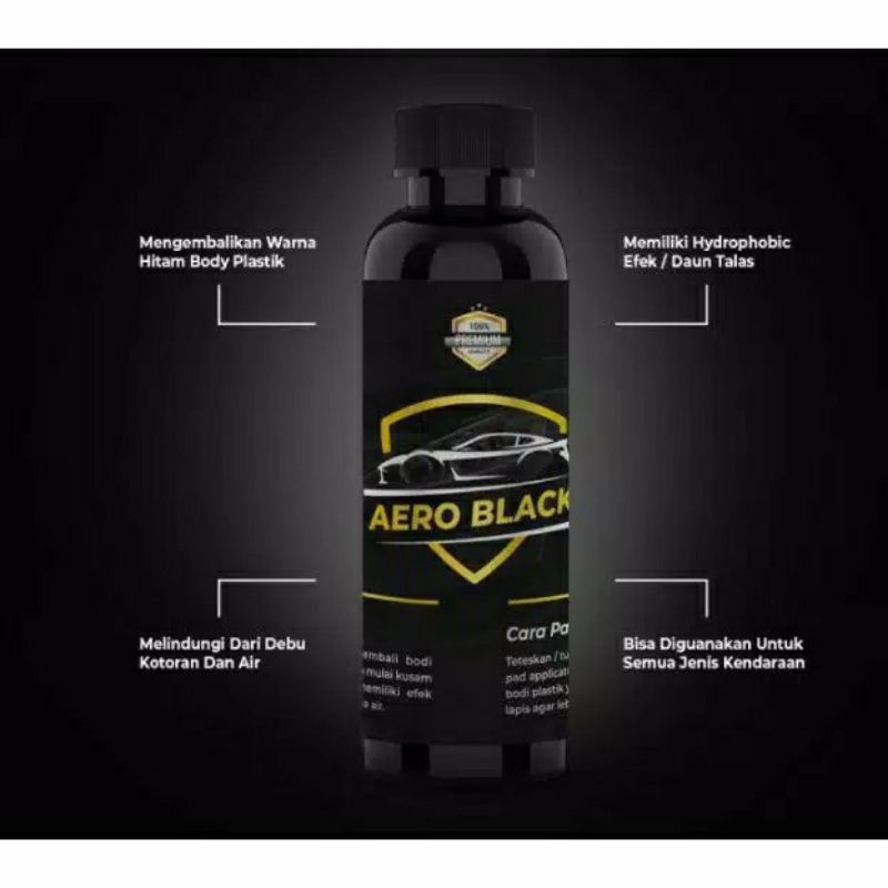 Penghitam Body Kendaraan Aero Black lite