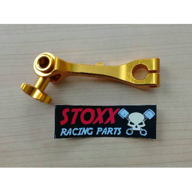 PAHA REM BELAKANG MATIC BEBEK CNC WARNA GOLD