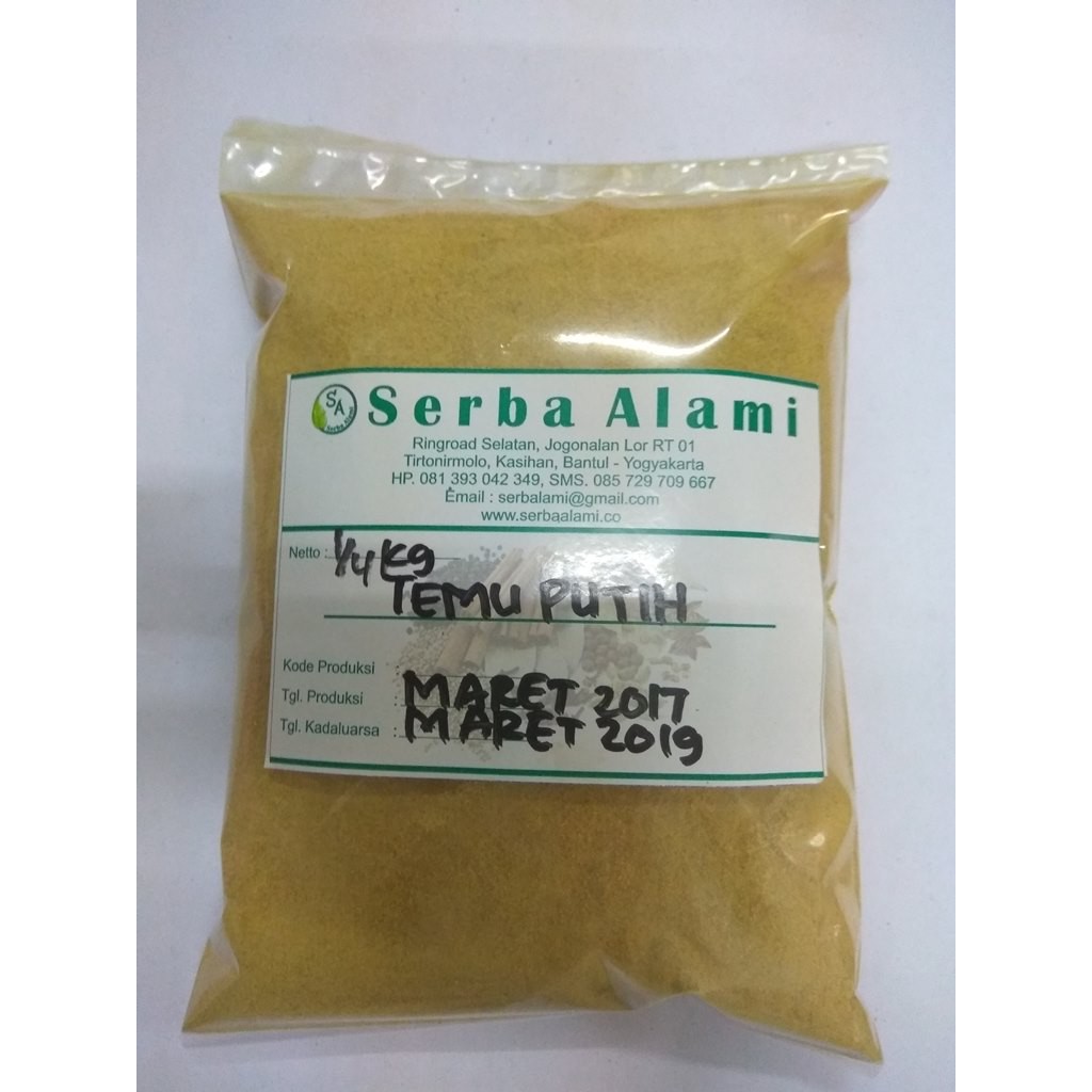 

Temu Putih 250gram