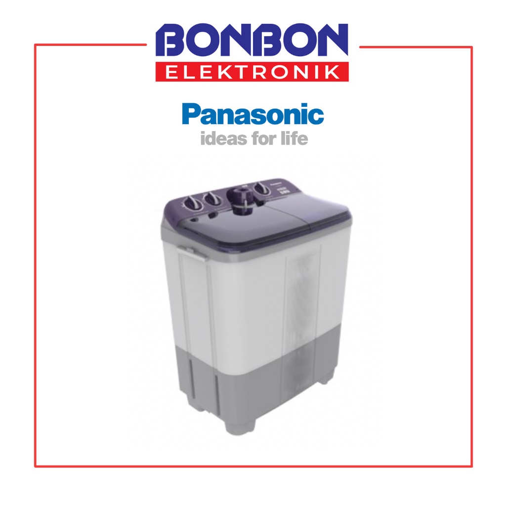 Panasonic Mesin Cuci 2 Tabung 7.5KG NA-W78BCV1/NAW 78 BCV1 / NAW78BCV1