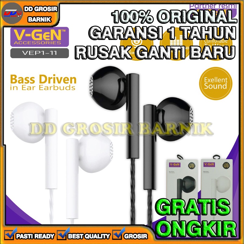 [DGB] HEADSET EARPHONE HEAD SET V-GEN VEP1-11 VGEN HEAPHONE HETSET