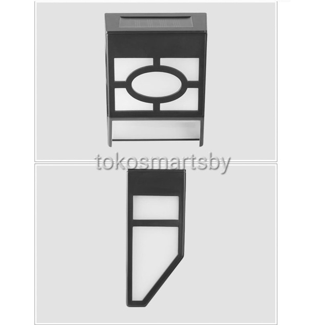 Lampu Solar Dinding Waterproof 1 LED / Lampu Solar Lampu Taman Surya 1 LED