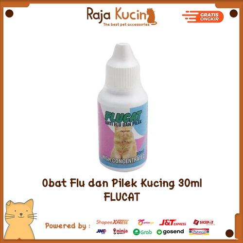 Flucat obat flu bersin kucing 30ml