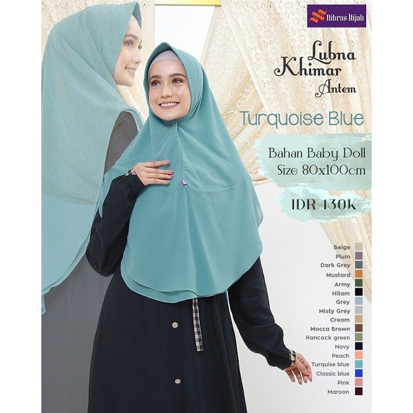 NIBRAS HIJAB LUBNA KHIMAR