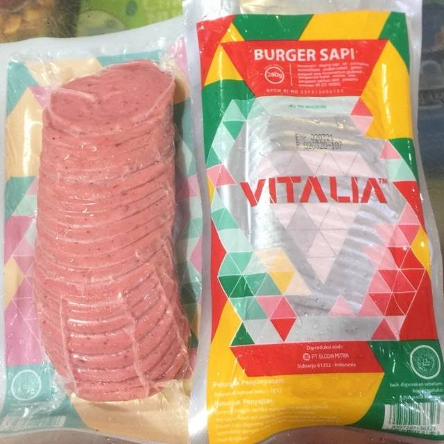 

Vitalia burger isi 20's 280gr